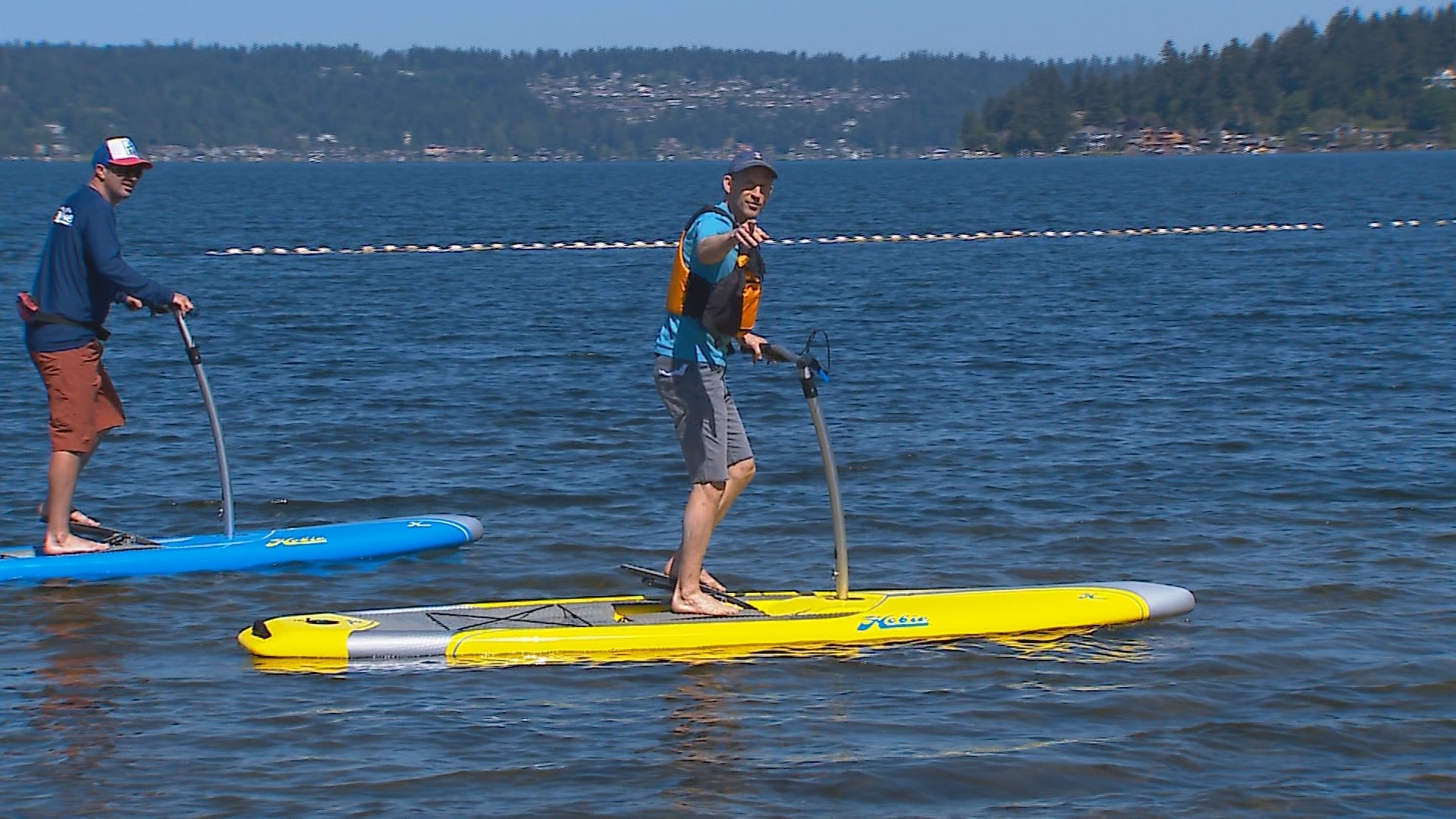 Standup Pedalboard unveiled at Northwest Paddling Festival on Lake